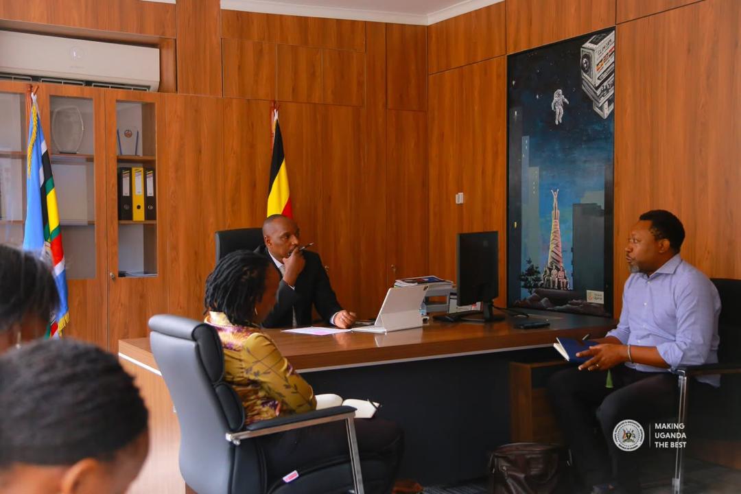ICTAUg's tweet photo. This week, the ICTAU Board met with the Minister of Science, Technology and Innovation, Rt. Hon. Eng Asiimwe Jonard, to share outcomes from the 3rd National ICT Summit.

The “S” in ATMS has the largest allocation—UGX 405B of the UGX 500B target (81%)—underscoring STI & ICT’s critical role as an enabler of Uganda’s transformation.

We committed to continued engagement, and the Minister pledged support for our roadmap to 2040.

From the ATMS mini-conferences to the Summit, with the Ministry’s support, we engaged stakeholders, identified constraints, explored opportunities and developed potential solutions for government-industry collaboration.

From dialogue to action. 🇺🇬
#ICTAU #NationalICTSummit2026 #Uganda2040