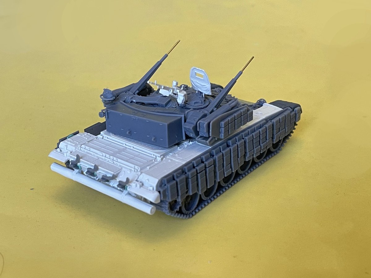 galmanna5's tweet photo. 1/72 scale  Object 787 Combat Support Vehicle 3D Printed Upgrade Modification Kit, for MENG T-72B3 (Model Kit NOT Included)#172scale #Object787 #MENGT72B3 #3DPrintedUpgrade #ConversionKit https://t.co/EXgvC5fzyM