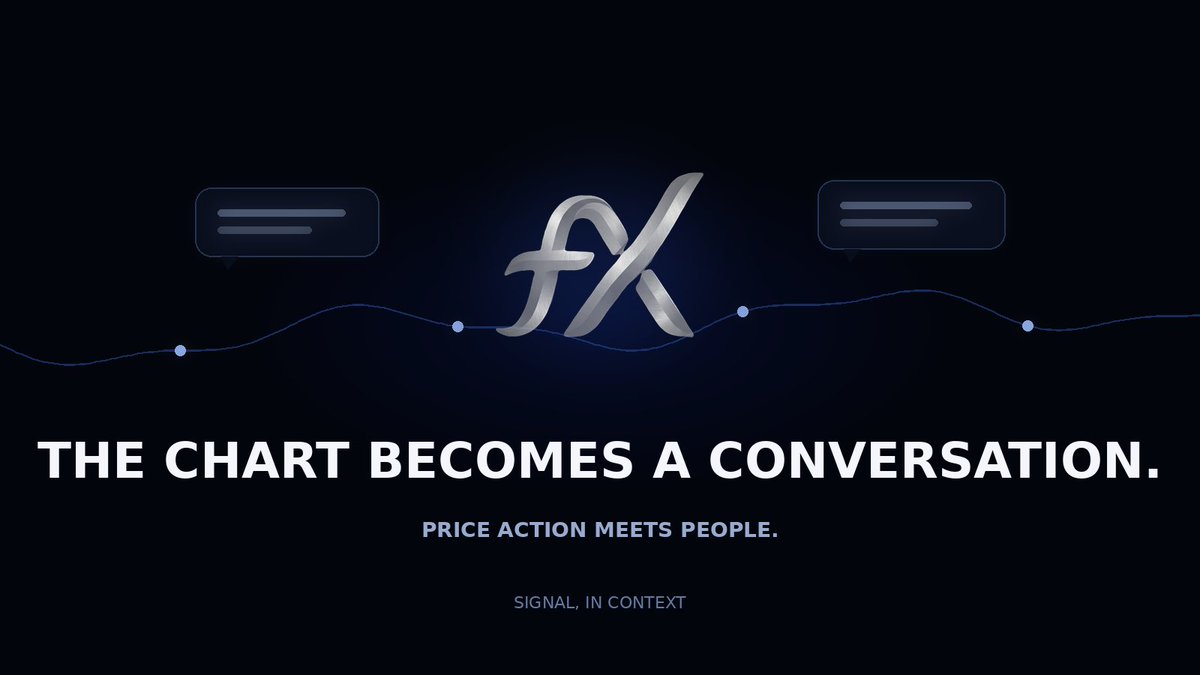 Fomox_'s tweet photo. Charts show you what happened.

fomoX is being built to show you who moved, what the market believes and where mindshare is forming—in real time.

Price action meets people.
Data meets conviction.
The chart becomes a conversation.

We didn’t come to add more noise to the trenches.

We came to make the signal easier to see.

V1 is live. The real expansion starts now.

https://t.co/MgqmH6WStK