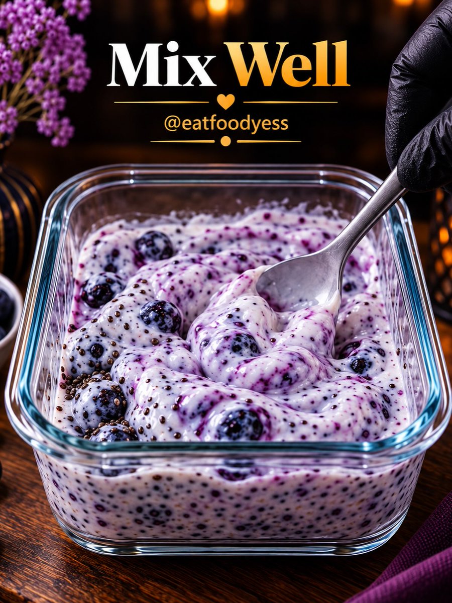 SundayVixkpze's tweet photo. Blueberry Protein Yogurt Bowl

Ingredients: Greek yogurt, light cream cheese, blueberries, honey or maple syrup, vanilla, chia seeds, lemon juice, banana, dark chocolate, and optional blueberry sauce. Mash the blueberries, mix with the yogurt, https://t.co/P45a0VVaGL