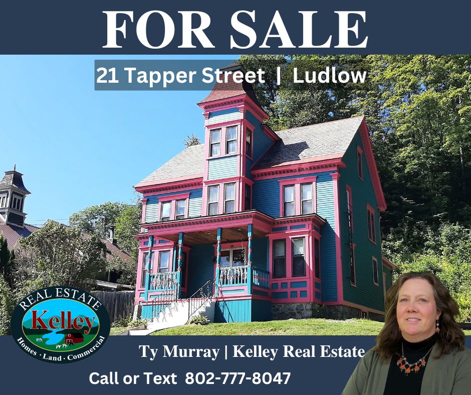 Kelley_RE's tweet photo. NEW LISTING
21 TAPPER STREET  | LUDLOW
Welcome to Chapman House - a truly unique historic home in the heart of Ludlow, Vermont. $799,000  Visit website link for details: https://t.co/VrIps68tRW
#LudlowVT
#okemovalleyrealestate
#vermontrealestate
#vermontinvestmentproperties https://t.co/bosbRTYEHt