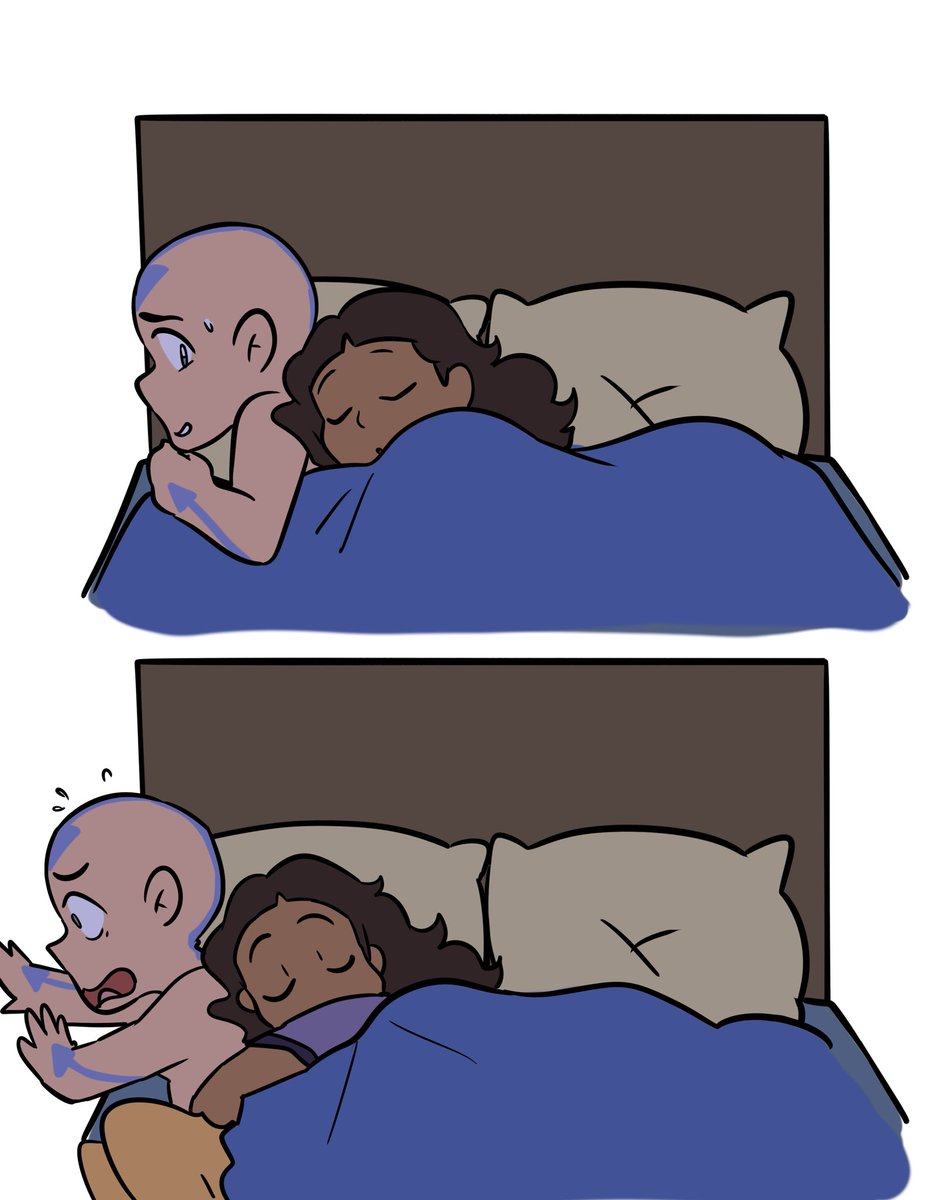 caroliner_draws's tweet photo. how I imagine #Kataang sleeps aha https://t.co/K4xPKBABpA