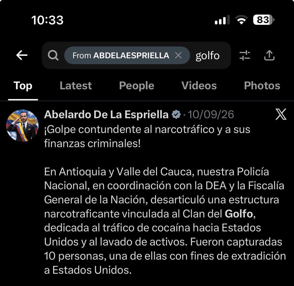 ElBicho_GOAT's tweet photo. @Santiag22855062 @RevistaSemana Cuantos ejemplos mas quiere? 

Guerrillerito de pacotilla https://t.co/ZDuicZWgpT