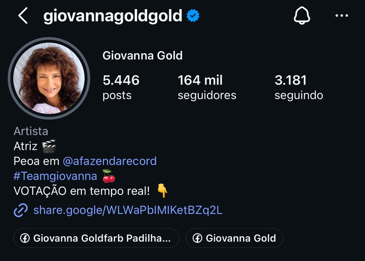 ttprimaia's tweet photo. a giovanna gold precisa urgentemente de uma equipe especialista em reality show. já era pra diva estar com 200k no instagram.

#AFazenda18 https://t.co/VdbXiuQ3LF