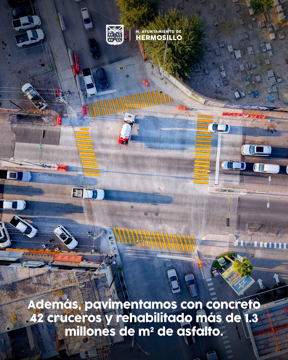 tonoastiazaran's tweet photo. 🚧🚗 ¡Hermosillo avanza con una mejor movilidad!

Obras como el nuevo paso a desnivel Colosio y Solidaridad y el Libramiento Norponiente se suman al trabajo para mejorar nuestras vialidades, reducir accidentes y hacer más ágiles los traslados.

El cambio ya está en marcha y seguimos trabajando para llevarlo más lejos. 🙌🏼

#SegundoInformeDeResultados #EnLaHAvanzamosJuntos
