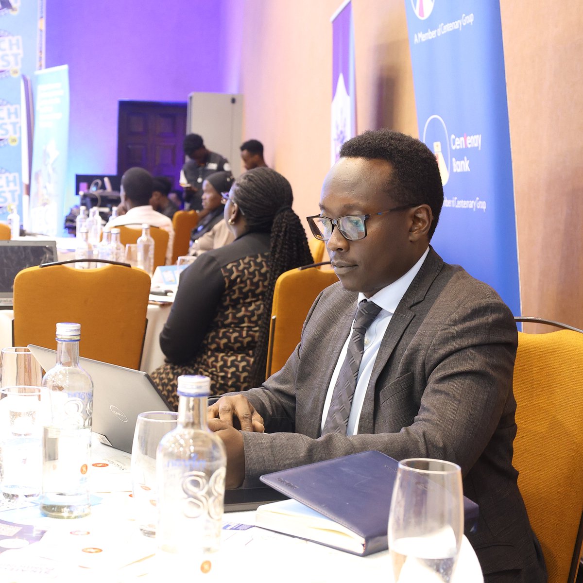 ug_lawsociety's tweet photo. #RNBTechFest2026: Answer these questions and win yourself a gift tomorrow during our #TechFest Cocktail party 🍺🍾

[Close the books please, no cheating and cover your work] 
1. Who is this gentleman? 
2. What do you know about him and TechFest? 
3. Which brand is the car he drives? 
4. How did he acquire it? 
5. Is there any other #TechFest enormous prize to win in 2026? 

END
Pens Down! 

#DigitalTransformation #LawyersOnECCMIS