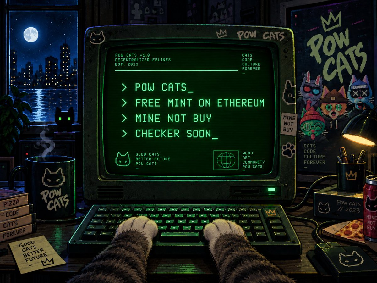 PoWcatsV4's tweet photo. Notifications ON.

POW CATS is getting close. https://t.co/cDfmvjaBX9