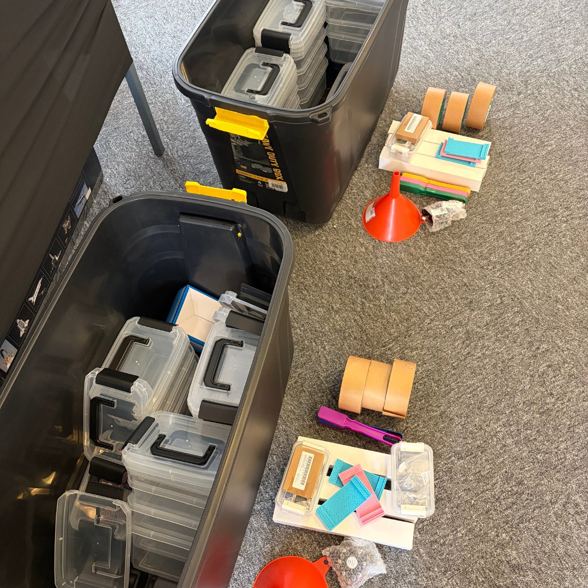 SmartSTEMs's tweet photo. Take a look at some behind-the-scenes of Paul putting together our Materials Science and Renewable Energy boxes. Getting them ready to be delivered to the first school.

Special thanks to @iom3 and Armours and Brassiers’ Company for funding this initiative.

#CollabIsKey https://t.co/M2y2323TY2