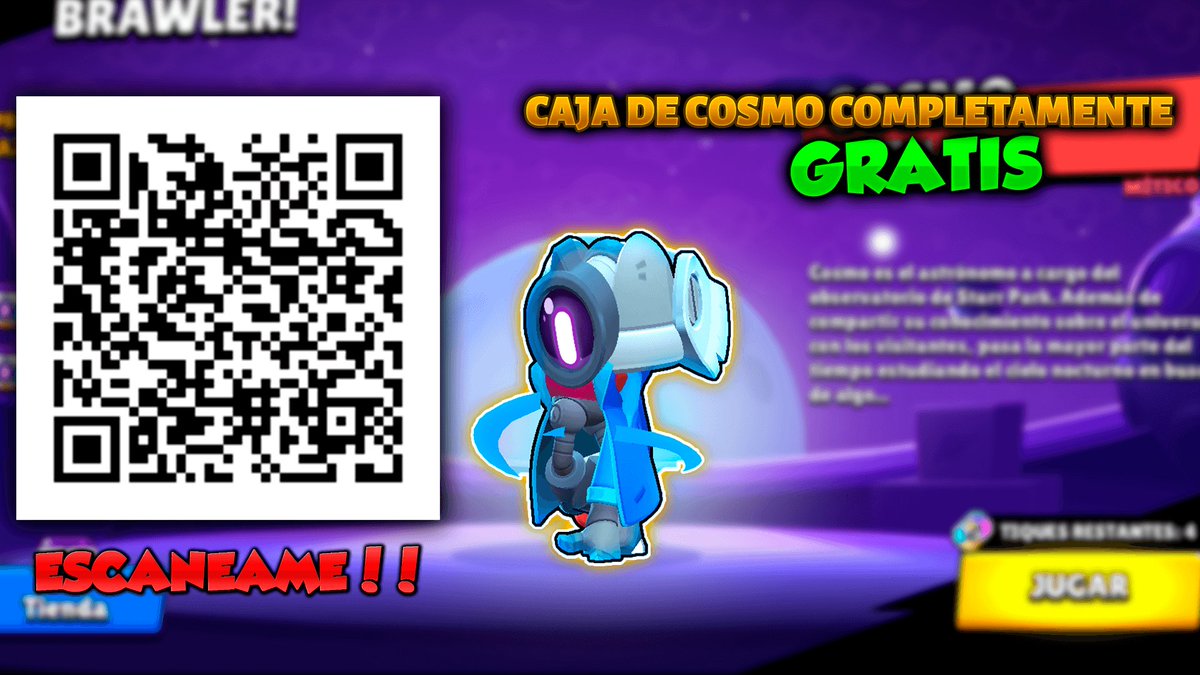 Francis04470107's tweet photo. Aun no tienes el nuevo brawler? Aqui te dejo una cajita y suerte, ojala te salga 🔥
#brawlstars #elsalvador #CosmoBox #NewSpray https://t.co/b2TLHKn4By