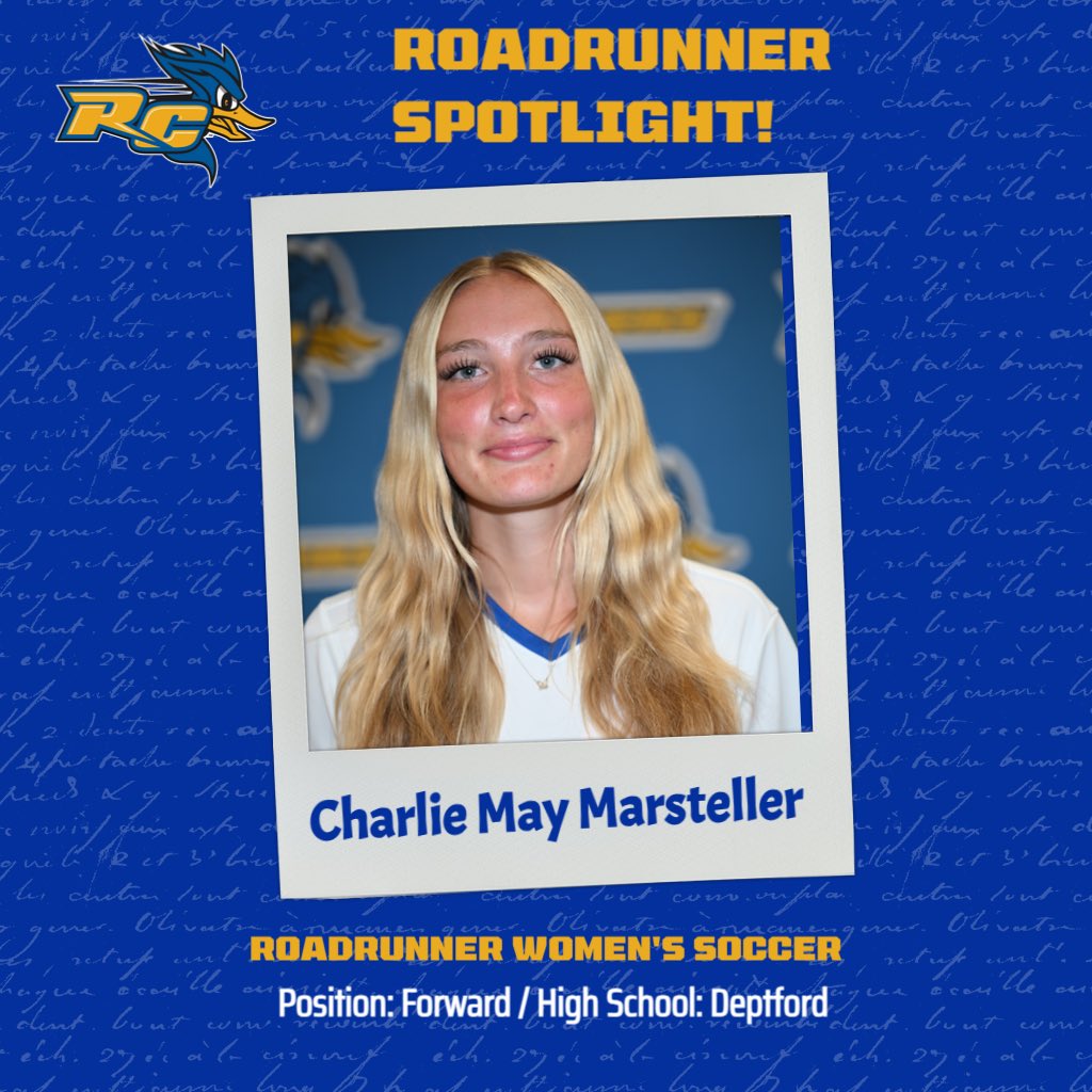 RCRoadrunners's tweet photo. Congrats to Women's Soccer star Charlie May Marsteller, who is featured in the newest edition of Roadrunner Spotlight. Read more:

https://t.co/1RXKyIXDUG https://t.co/WuJqhpTfVm