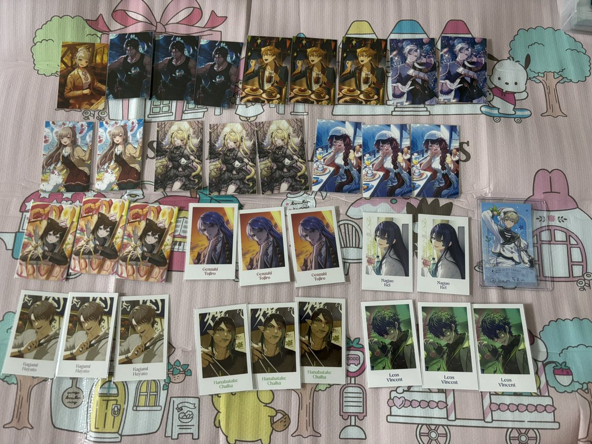 bxm52u's tweet photo. ｜にじさんじ｜にじストア6周年メモリアルグッズ｜ランダムチェキ風カード｜Aグループ｜ノスタルジアコレクション2026｜Iグループ｜テラリウム｜ボイスビジュアルカード｜ランダムコレクションカード｜Twinkle Gifts｜Sweet Floating｜Oriens｜

譲:画像
求:定価➕送料＞同異種🐝🤣 https://t.co/41KFhbwHZM