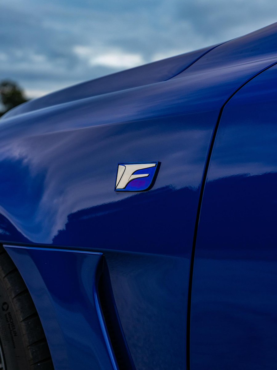 LucasRickenbach's tweet photo. The “F” in Lexus F comes from Japan’s Fuji Speedway, where Lexus extensively tests its high-performance vehicles. The circuit’s curves even inspired the F emblem’s design. https://t.co/A2lSvl1SNb