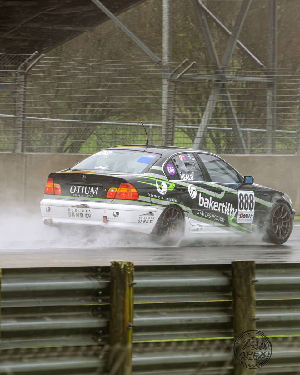 KourtneySlkea's tweet photo. Locked in. The @bakertillysr E46 driven by @finn_heald putting power down in the wet. High-resolution media packages from Megamotors Mega Pro Series Round 4 are live—check out my gallery or DM. https://t.co/J46pp3Ncjg