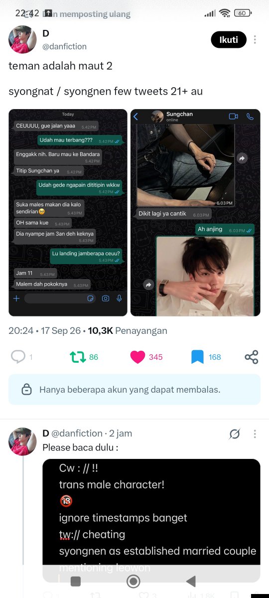 Admuel97's tweet photo. @danfiction @danmenuliss Saya mauuu☝☝☝☝☝ https://t.co/c1pKiWVMxt