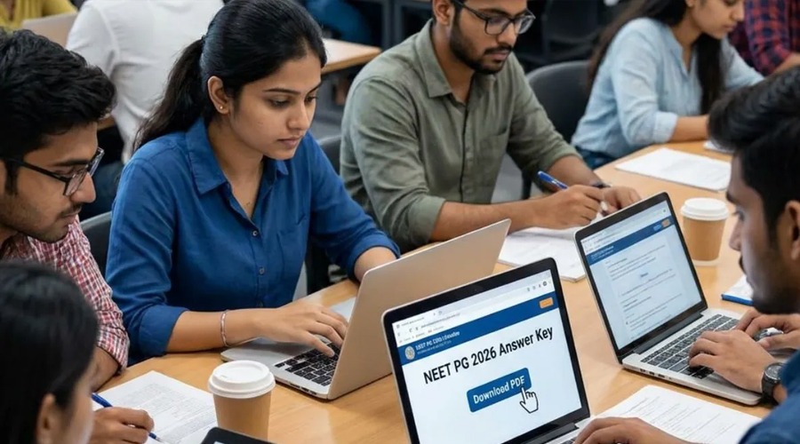 analyticsinme's tweet photo. 𝗡𝗘𝗘𝗧 𝗣𝗚 𝟮𝟬𝟮𝟲 𝗔𝗻𝘀𝘄𝗲𝗿 𝗞𝗲𝘆 जल्द जारी, जानें डाउनलोड का तरीका
NEET PG Answer Key 2026 का इंतजार खत्म होने वाला है। जानें Answer Key डाउनलोड करने और गलत जवाब पर आपत्ति दर्ज करने का आसान तरीका।
#NEETPG2026 #NEETPGAnswerKey #NBEMS #EducationNews #NEETPGResult #MedicalExam #ExamUpdates #Nbeeduin #AnalyticsInsightNews
पढ़ें पूरी खबर 👇
https://t.co/QdPm6FQf9U