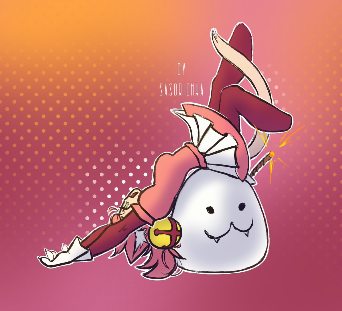 Sasorichka's tweet photo. Mew! 

#deltaruneㅤㅤㅤ #deltarunechapter5ㅤ #deltarunefanartㅤㅤㅤㅤ #undertaleㅤ https://t.co/tPLoNvBfuI