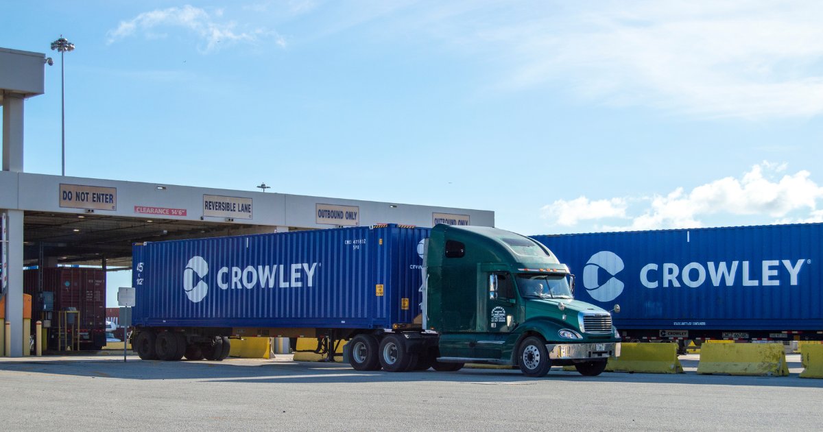 CrowleyMaritime's tweet photo. When emergencies arise, logistics matter. Crowley has been selected to continue supporting @FEMA's National Cross Dock and Incident Support Base services, reinforcing our commitment to helping deliver critical resources when communities need them most. 
https://t.co/3QwkbK3Wqz https://t.co/taIU45zojy