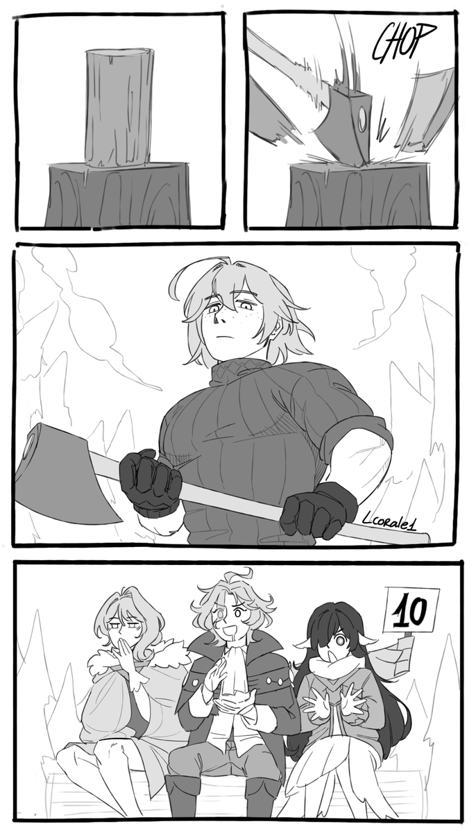 Lcorale1's tweet photo. How i think Alyosha is buff #stell4r https://t.co/V69uQUEH9l