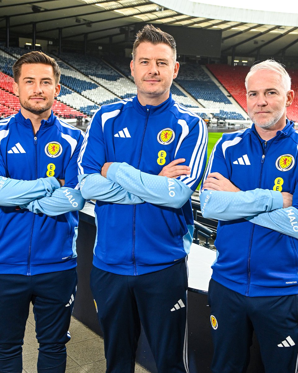 ScotlandNT's tweet photo. Getting to work 💼

Following their appointment this week, Rhys McCabe, Tam Courts and David McCallum have begun their work with our Men's Youth National Teams at @BarclaysHampden 🏴󠁧󠁢󠁳󠁣󠁴󠁿

#YoungTeam | #SCO16s | #SCO17s | #SCO19s https://t.co/gcqjd0fQcB