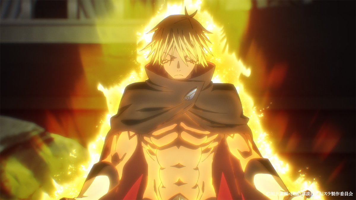 ten_sura_anime's tweet photo. 📢放送まであと3⃣0⃣分

前回のおさらい⏲
▼ ………………………………………
封印の解かれたクロノアは
〝勇者〟ではなく、破壊の化身だった。
圧倒的な力を持つクロノアに対抗するため、
リムルは奥の手として魔国連邦から
ヴェルドラを召喚する。

300年前のリベンジマッチに燃えるヴェルドラ。
そして、ルミ��スからクロノアの中に
ヒナタの魂が眠っていることを聞いたリムルと、
リムルの思惑に気づいた魔王レオンは、
クロエとヒナタを救う為に共闘する。
………………………………………
⌛この後の放送もお楽しみに⌛

#転スラ #いっしょに転スラ