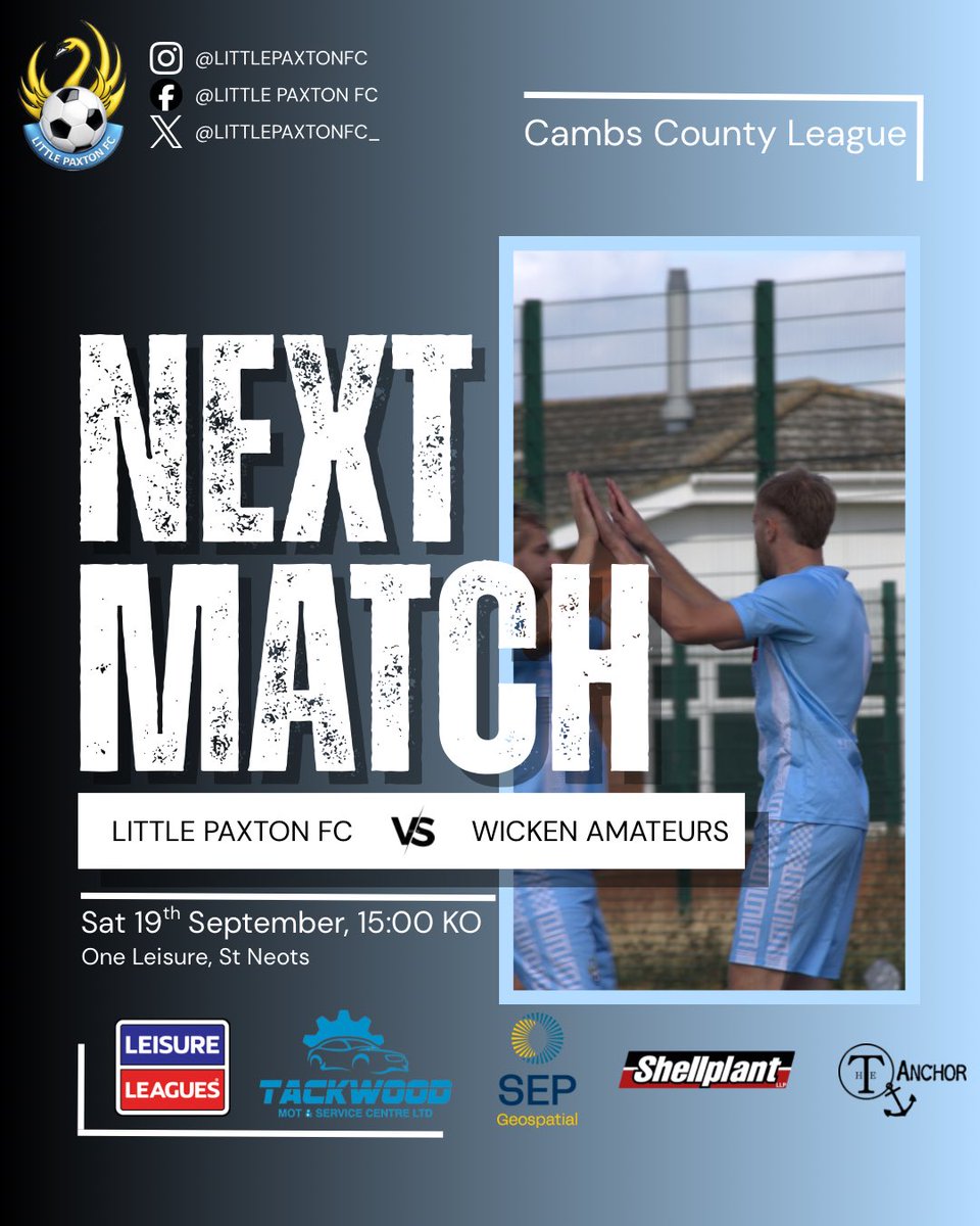 LittlePaxtonFC_'s tweet photo. Next up, we host Wicken Amatuers, hoping to continue our winning ways!

#littlepaxtonfc #littlepaxton https://t.co/gJ215AmmDs