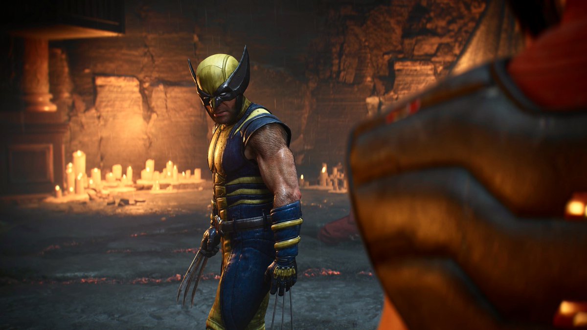 MCUSpideyShots's tweet photo. My favorite suit of the game like come on. It's everything the Deadpool &amp; Wolverine suit wanted to be and couldn't #wolverinegame https://t.co/IHiCuOM1bs