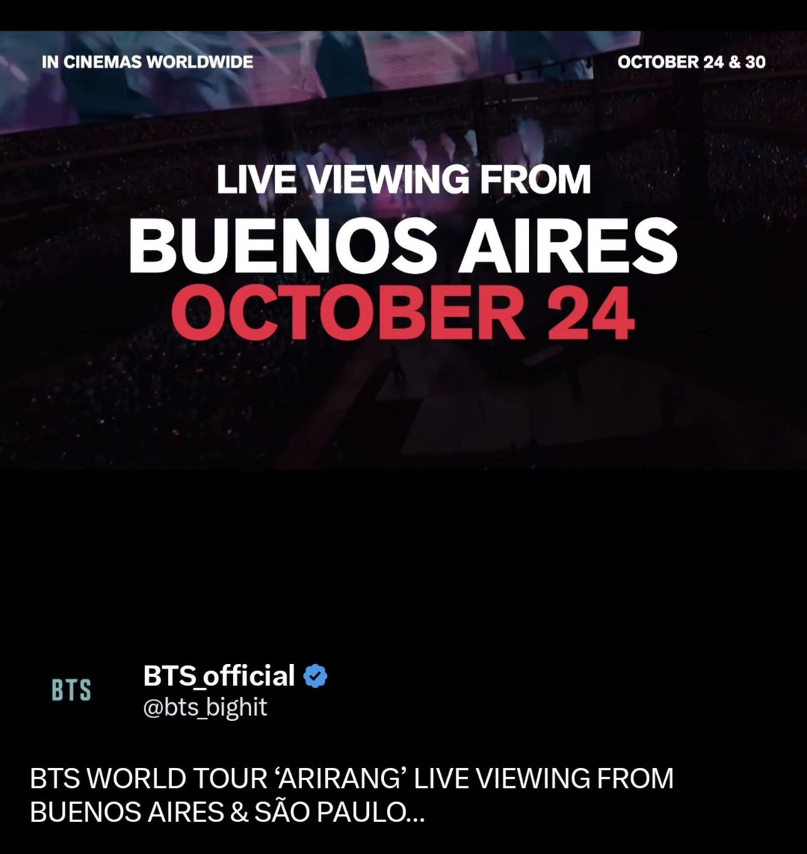 sofibangtan13's tweet photo. "PREPÁRENSE PARA NOCHES HISTÓRICAS" QKSSKASHQJWK NO ME PODES DECIR ESO PORQUE ME PONGO MÁS MANIJA DE LO QUE ESTOY LPM 

ESE 24 DE OCTUBRE VA A SER HISTORICO !! https://t.co/DAn5DmM4px