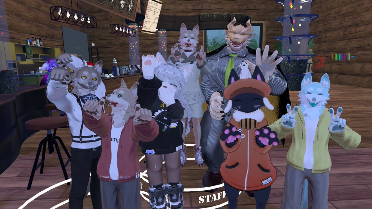shibe_hus's tweet photo. #HowlHeartcafe 
来てくれてありがとうございました～!!
みんなとハイタッチできるのたの～し～！
始まる前になんとなくキャスト陣で円陣とか組んでました笑 https://t.co/26h8yDyzmG