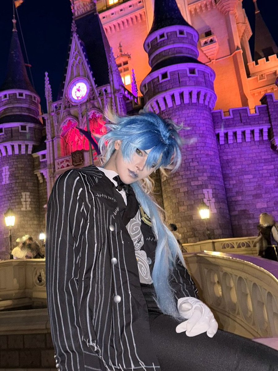 1_11_OxO's tweet photo. 限界ｱｳﾊﾟしました〜(ᵕ⩊ᵕ̩̩ )
神のﾅｲﾄﾒｱ併せをありがとう🎃❤︎
#Dハロツイステ仮装 
#Dハロ仮装2026 https://t.co/ybAo1F5dji