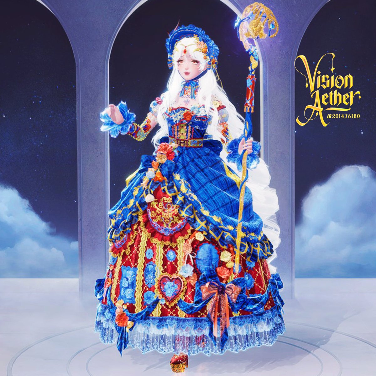 VisionAether's tweet photo. Exercised my Free-will today & used COLOUR✨ & i think it worked 😏 

Blue Belle Nikki 💙❤️‍🔥🏵️ by Me

#InfinityNikki #Nikki #Momo #LoveNikki #ShiningNikki #Infold #HeavensReach #Nikkitwt #Infinity #Anime #Golden #Gold #Lantern #Fae #Turquoise #Cerulean #Yellow #Orange #Rainbow #Shroom #Floral #Flowers #Pink #Purple #Teal #Vibrant #blue #belle #bold #electricblue