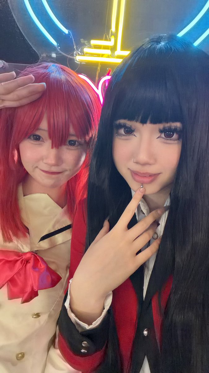mhecbq's tweet photo. ララありがとうございました~🎶
初コスプレ楽しかったです🤩
オレの携帯でNASIさんとツーショット撮れてない😭😭😭
次は20にいます~！ https://t.co/M8GryruYUP