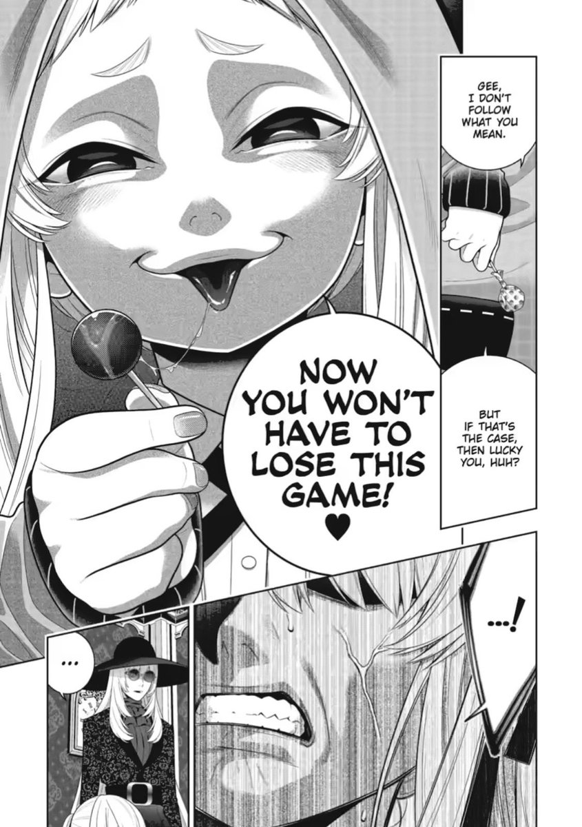 dinoclown1's tweet photo. KAKEGURUI CHAPTER 132 ENGLISH TRANSLATION 🗣️

A 🧵: https://t.co/ML9DKaMiNK