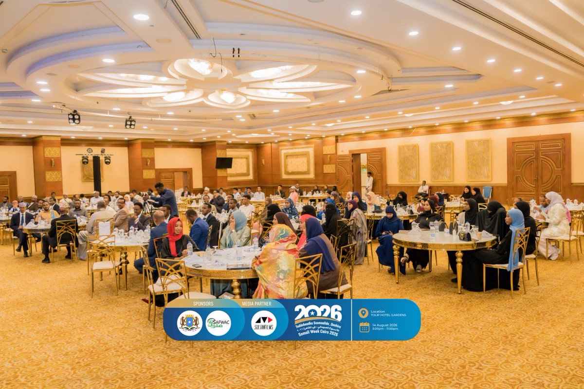 SafwacOrg's tweet photo. Somali Week Cairo 2026 explored one powerful question: What do we pass on to our children?

Our Heritage · Our Stories · Our Future

#SomaliWeekCairo2026 #MyHiddo #SomaliHeritage https://t.co/EdpXf7x2RM