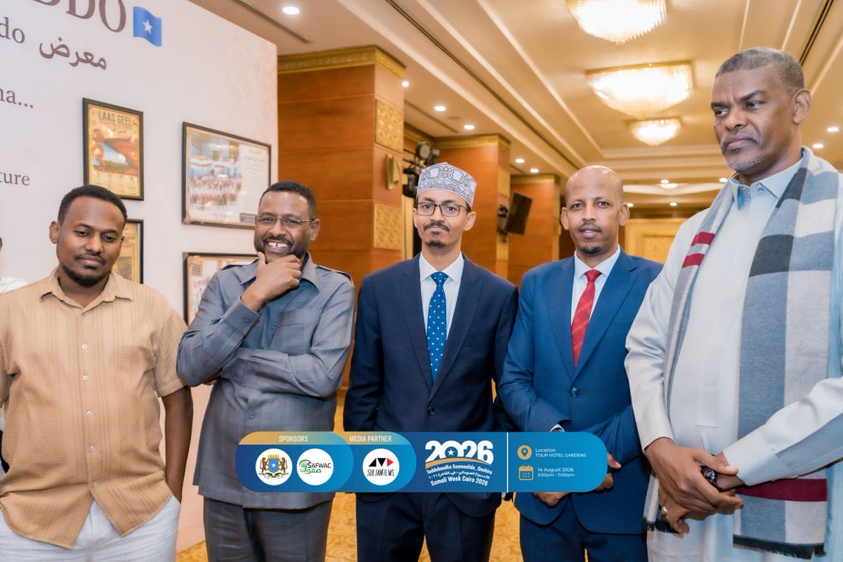 SafwacOrg's tweet photo. Somali Week Cairo 2026 explored one powerful question: What do we pass on to our children?

Our Heritage · Our Stories · Our Future

#SomaliWeekCairo2026 #MyHiddo #SomaliHeritage https://t.co/EdpXf7x2RM
