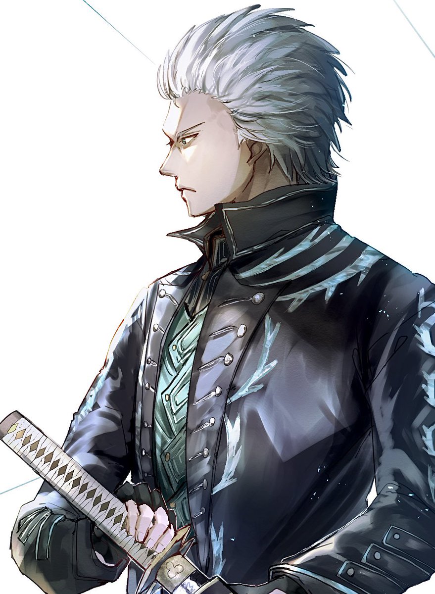 Sstsunoboshi's tweet photo. 練習  #DMC  #Vergil https://t.co/hxHVqVKcTu