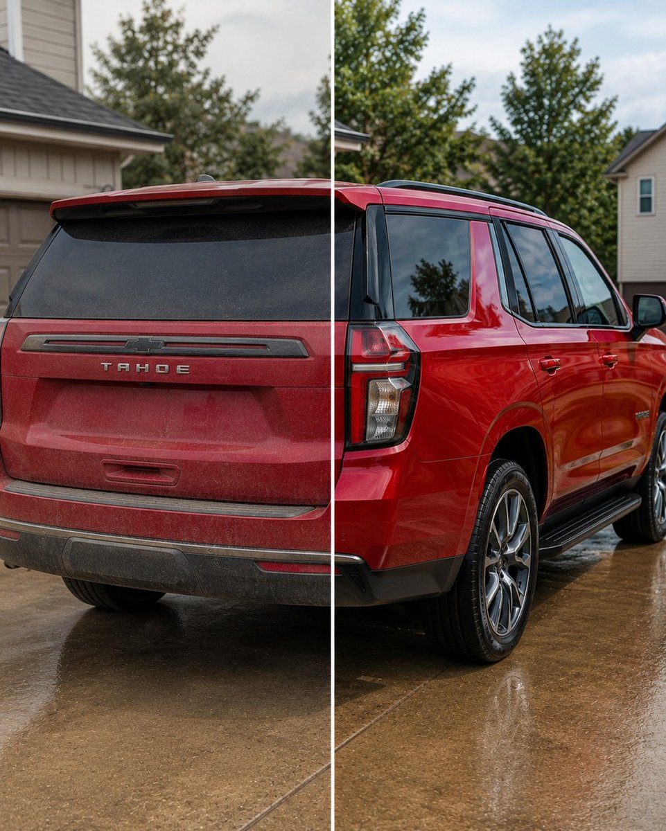 IngerZurawkukj's tweet photo. Think your car can’t shine like new? Our Exterior Detailing revives dull paint, removes embedded dirt, and restores a mirror finish with a safe wash, deep wheel cleaning, decontamination, and long-lasting wax protection. Contact us for a quote. https://t.co/TQAjtONgfO