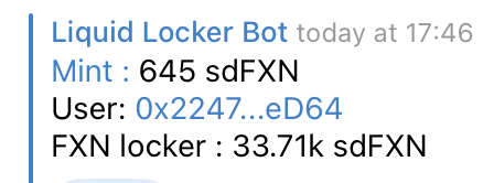 StakeDAOHQ's tweet photo. Same wstETH stream, twice the size in four weeks.
That's @protocol_fx veFXN's real revenue, and all of it flows to sdFXN stakers.

Stake &amp; Collect: https://t.co/LscYyn9qGD https://t.co/ob4TC3BlhM
