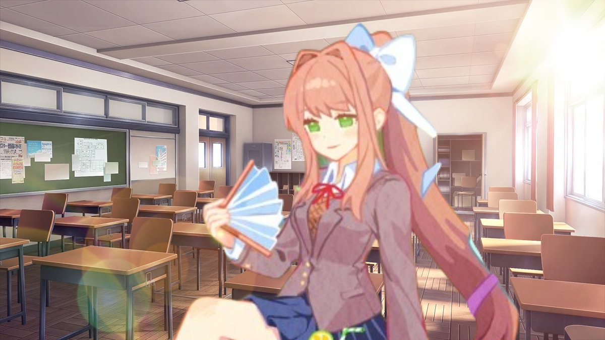 Just_Doki4's tweet photo. Mmmm you remind me of someone... i can't tell who-🌸 https://t.co/hSm5HA7noZ