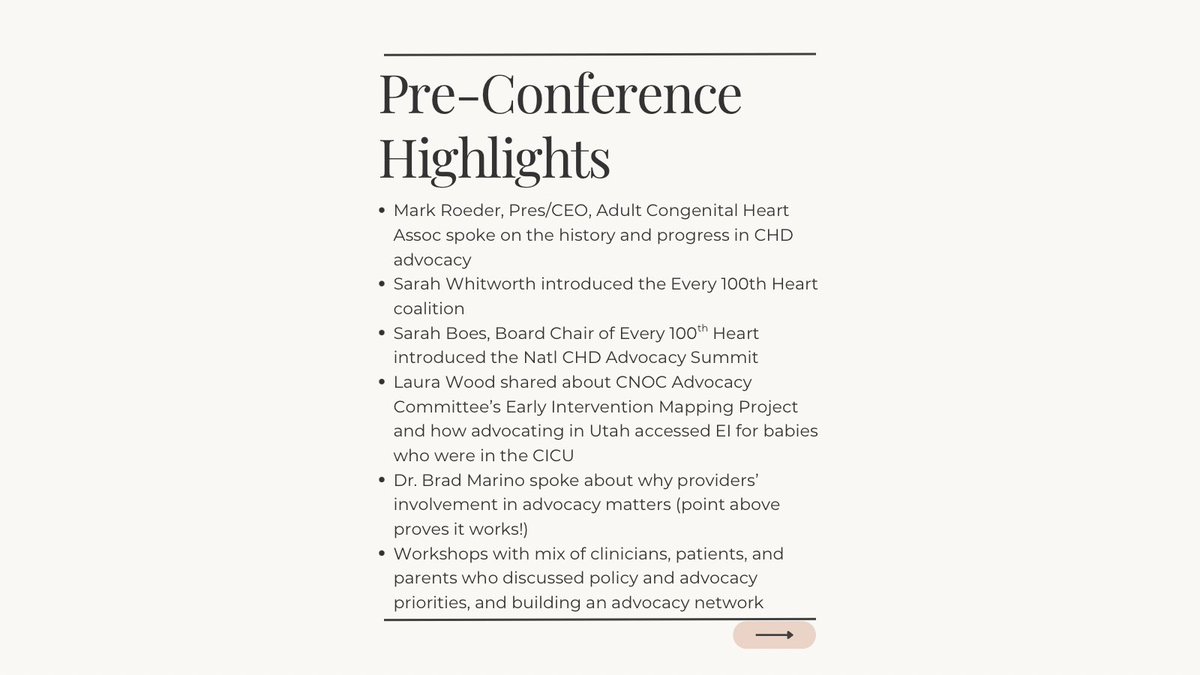 CardiacNeuro's tweet photo. Missed out on the Day 1 Pre-Conference Workshop of #CNOC2026? Cardiologist Dr. Caroline Lee has you covered with this recap! Swipe for some highlights of yesterdays workshop in Delaware on the Riverfront⏩️ 🫀🧠
#ScientificSessions2026 #cardiacresearch #chdawareness #chdwarrior https://t.co/n2ofTG1SNT