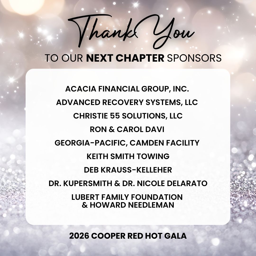 _CooperNorcross's tweet photo. A new chapter for health care starts with the support of our community. Thank you to our Next Chapter Sponsors for helping make the 2026 Cooper Red Hot Gala possible and supporting Cooper’s commitment to a healthier South Jersey.

#CooperRedHotGala 

@PremierEnv_MK https://t.co/oOEu3vemmA