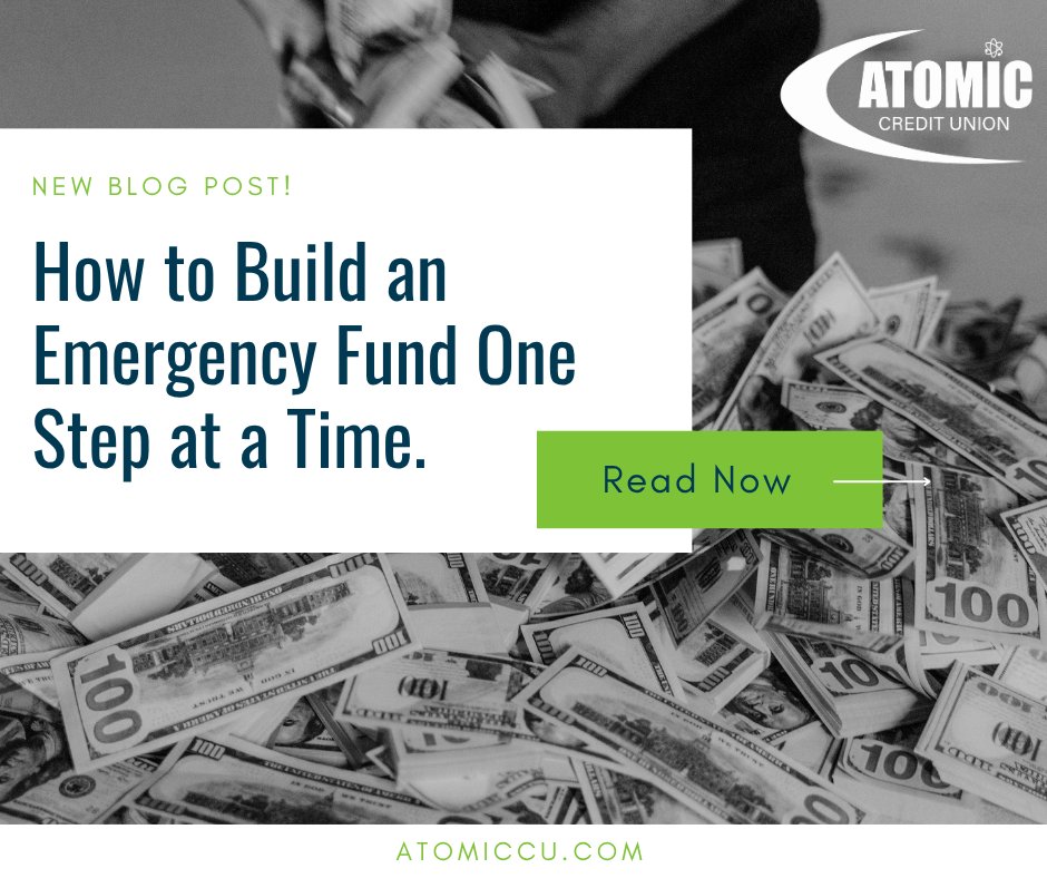Atomic_CU's tweet photo. Unexpected expenses can show up fast 🚗💵🏥

Our latest blog shares simple tips to help you start an emergency fund, stay consistent, and feel more prepared for life’s surprises.

Read the blog: https://t.co/9B82u2v8U0

#ACU4U https://t.co/5WH377oPCz