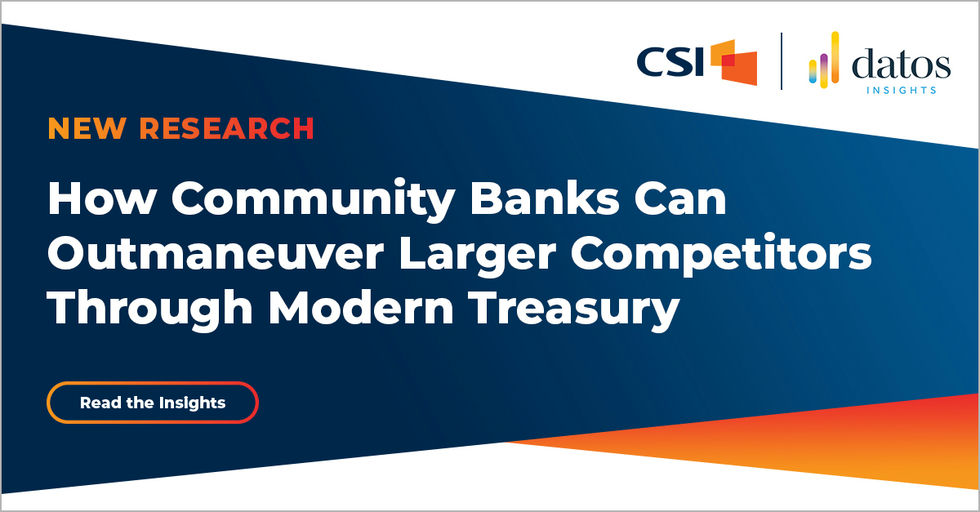 CSIsolutions's tweet photo. A new Datos Insights report, commissioned by CSI, explores how community banks can use modern treasury capabilities + local relationships to deepen commercial relationships.

Get your copy of The New Commercial Standard today: https://t.co/eRLqoWjEID https://t.co/x0WQK05ROs