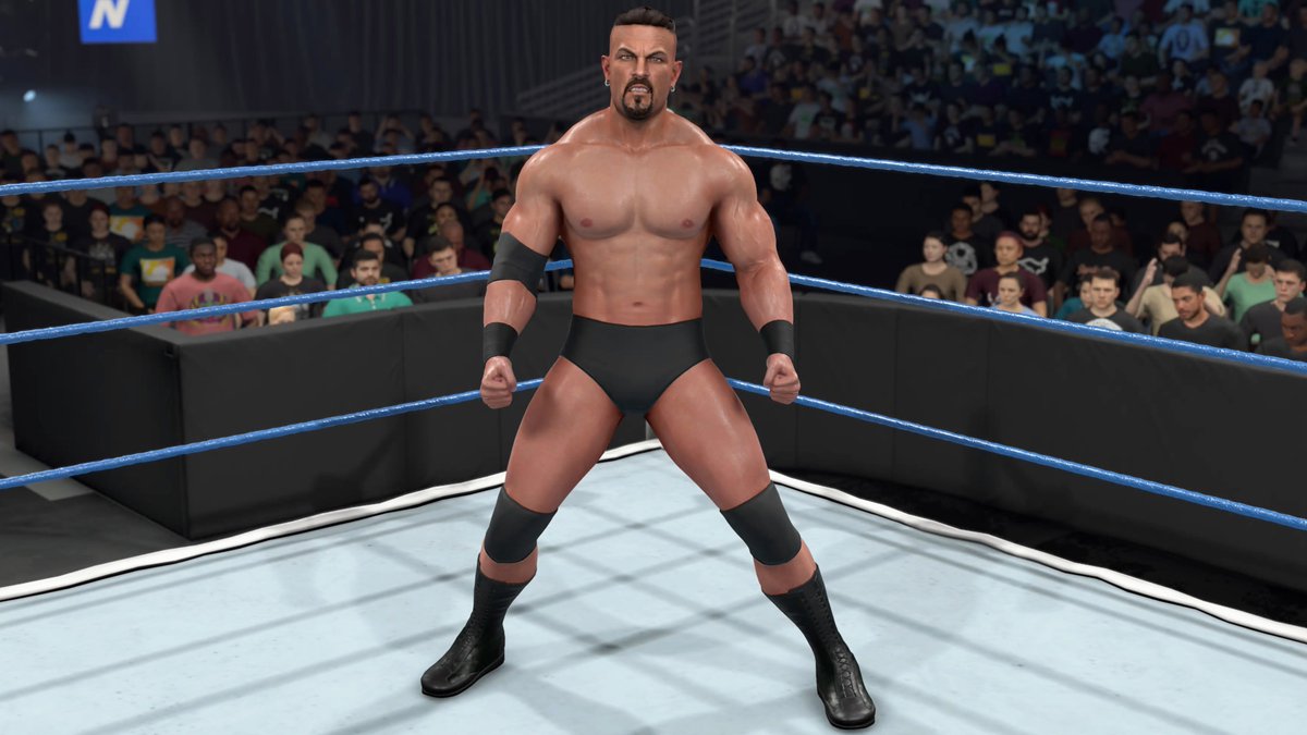 Tybur0099's tweet photo. "This is my yard now"

#WWE2K26 Luther Reigns

Moveset by @RuthAggMoves 

CC Tags: Tybur0099, LutherReigns https://t.co/hMhhiAw3sN