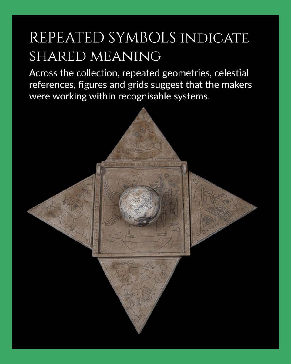 Artifact_Guard's tweet photo. A single symbol is hard to read, but a recurring one creates a pattern. Repeated forms suggest shared lineage or knowledge. Meaning emerges when pieces are studied together. What does repetition tell you? 

Become a Guardian and support the documentation 🔍🌀 

#ArtifactGuardians https://t.co/qUIEKP79XB