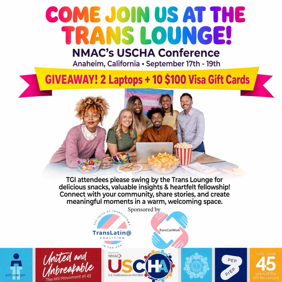 TransCanWork's tweet photo. USCHA is off to an amazing start, the welcoming all white party was a blast! Be sure to stop by the Trans Lounge if you’re attending! #USCHA #TransCanWork https://t.co/4XMaZwtWtT