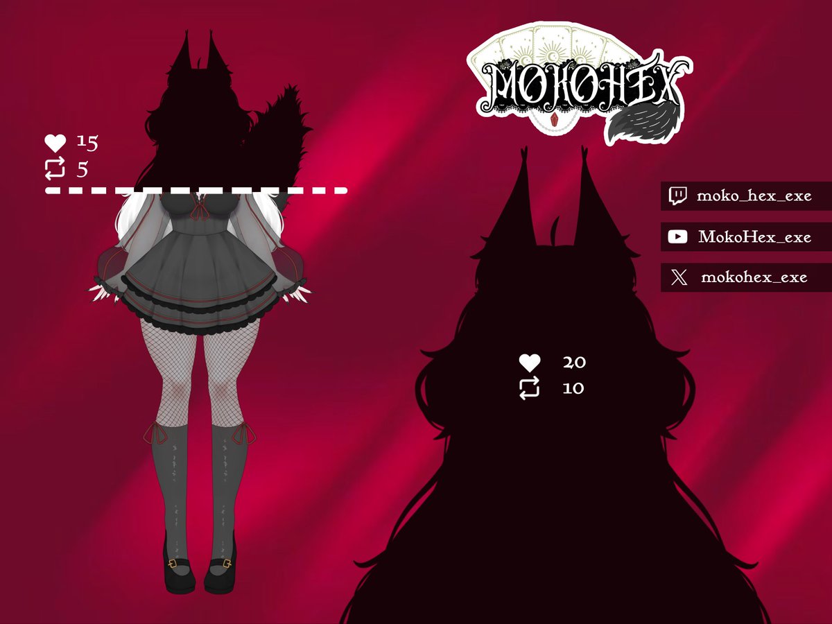 mokohex_exe's tweet photo. ⁺‧₊˚ ཐི⋆ I'm impressed! ⋆ཋྀ ˚₊‧⁺
You've gotten so far!!

My face is still not here, for how long? ˚₊‧⁺⋆♱

#vtuberdebut #newvtuber #cyberwitch https://t.co/LYFBh42ilX