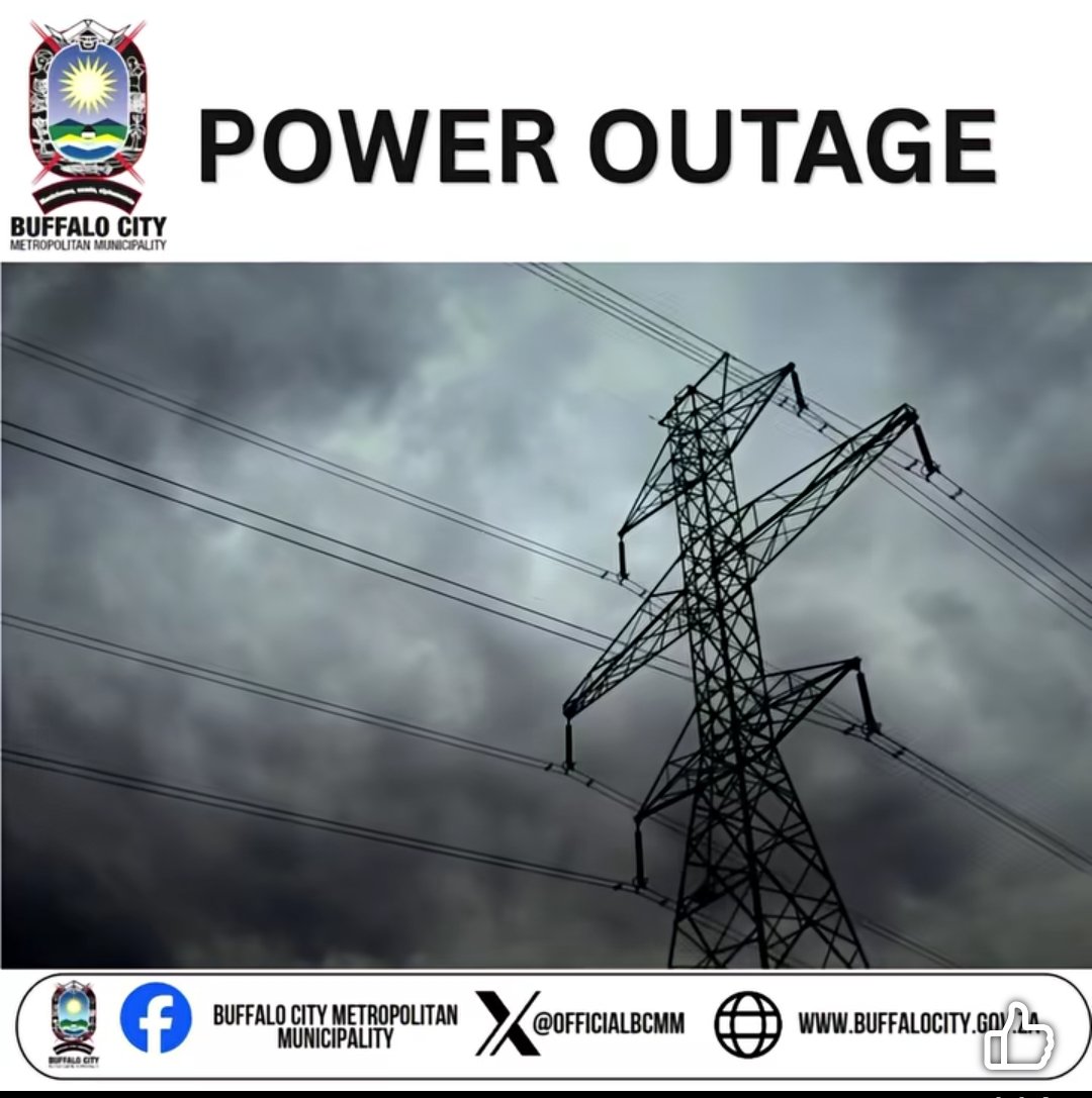 Outage area map