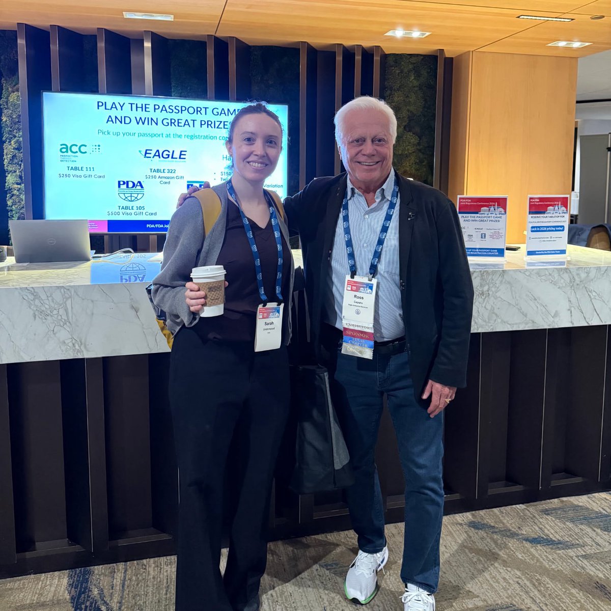 eagleanalytical's tweet photo. Eagle team had a great time at the #PDAFDA. We appreciated the informative sessions, meaningful conversations, and shared focus on people, science, and regulation. Thank you to everyone who stopped by our booth and congratulations to our raffle prize winner.
#eagleanalytical https://t.co/z9LgcurLvT