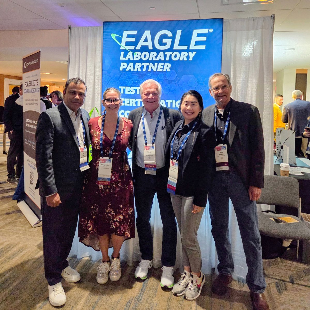 eagleanalytical's tweet photo. Eagle team had a great time at the #PDAFDA. We appreciated the informative sessions, meaningful conversations, and shared focus on people, science, and regulation. Thank you to everyone who stopped by our booth and congratulations to our raffle prize winner.
#eagleanalytical https://t.co/z9LgcurLvT