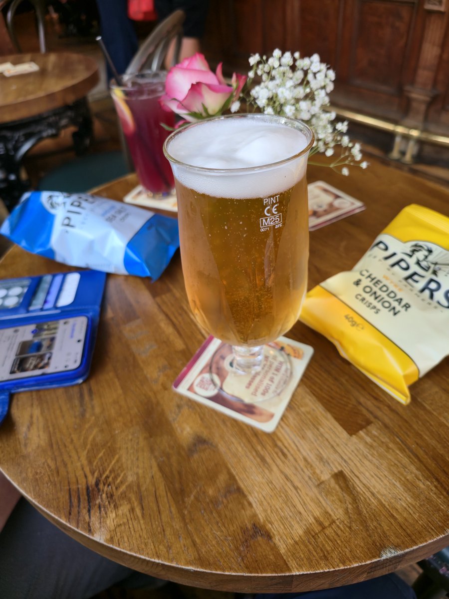 MartinPilkingt2's tweet photo. Even with a head injury she has still dragged me into a pub, the Eagle Vaults. https://t.co/aSldjNyFF1